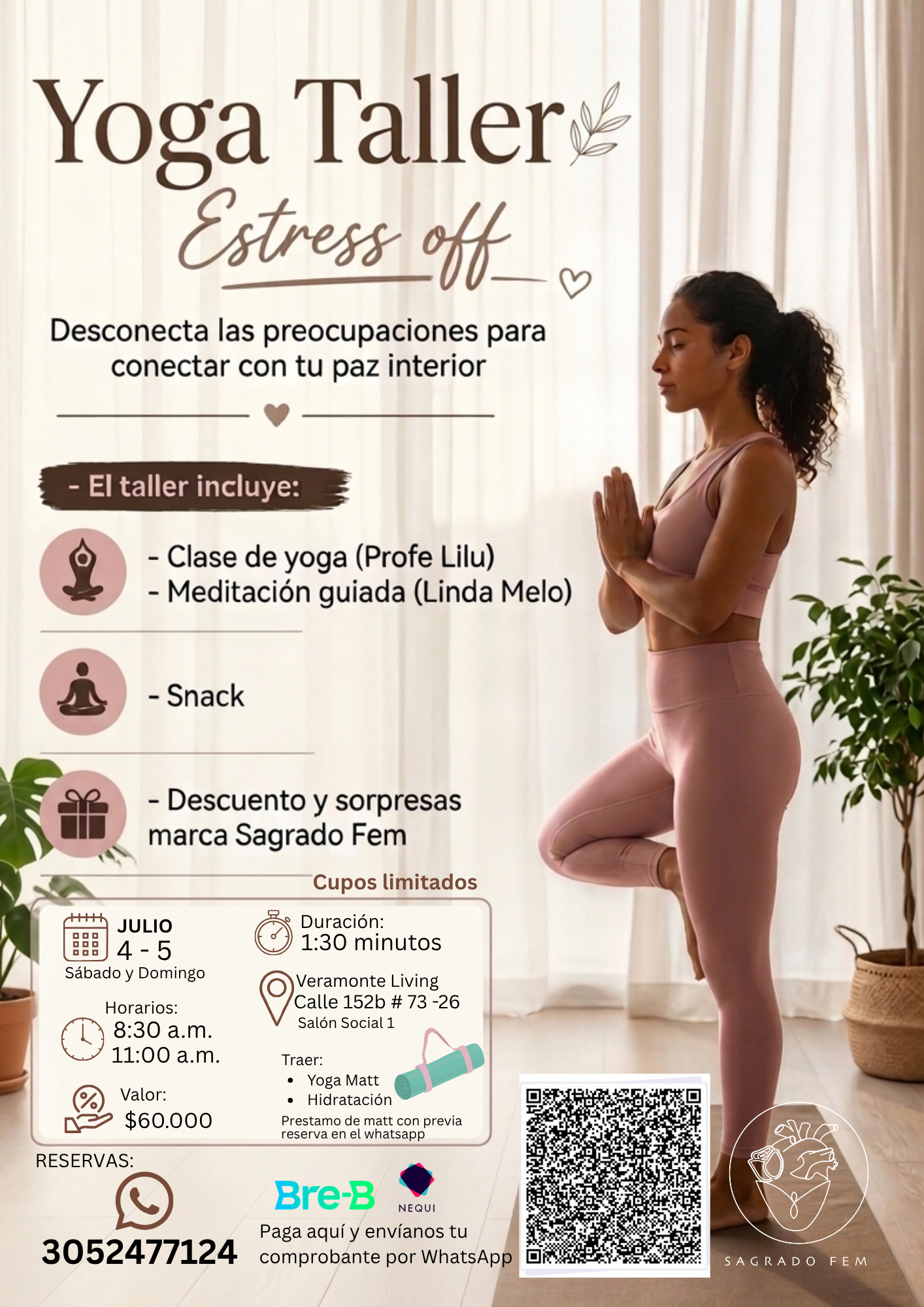 Yoga Taller Estrés Off
