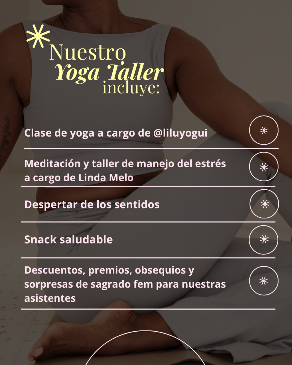 Yoga Taller Estrés Off